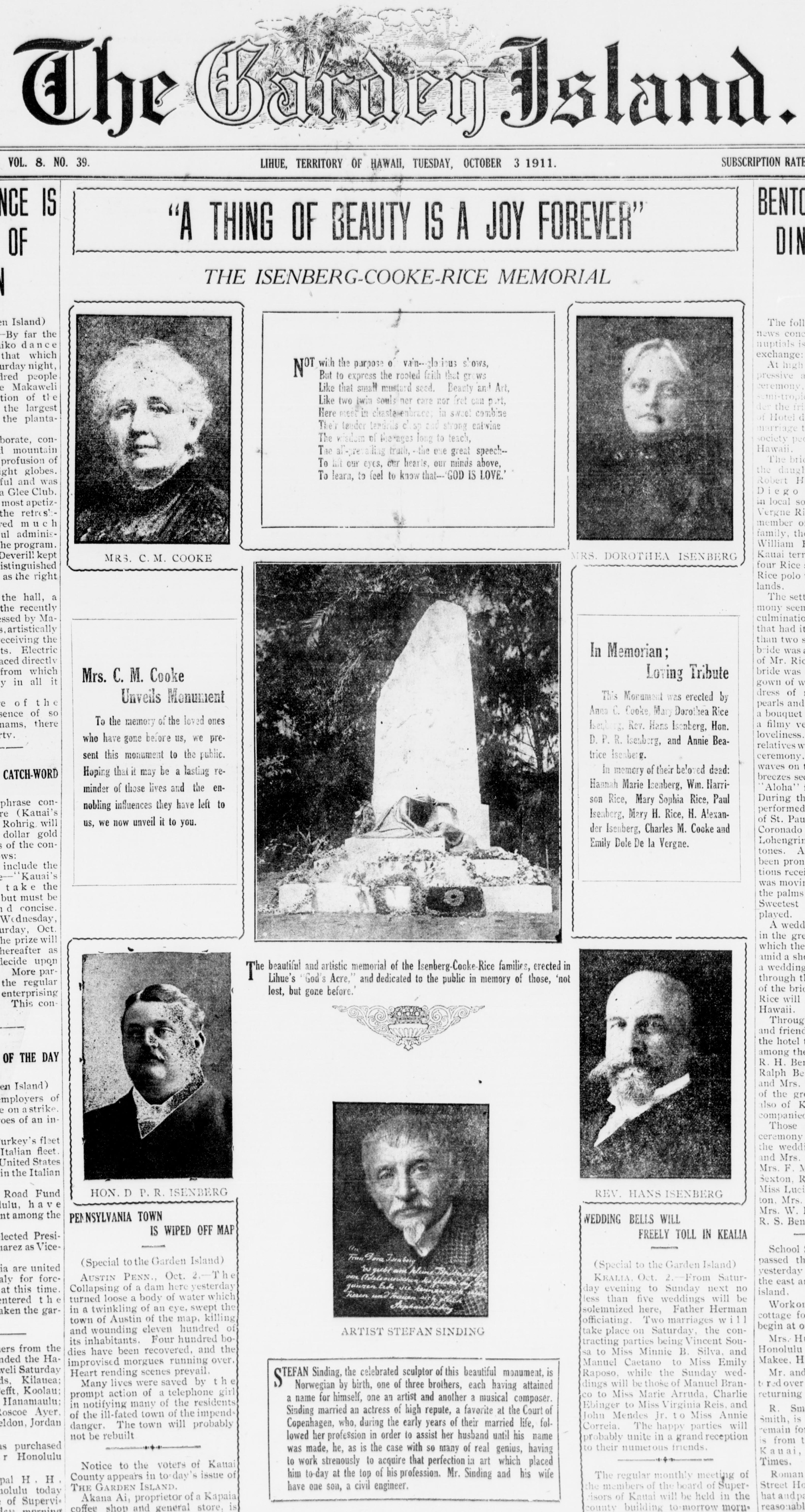 The Garden Island gazetesi