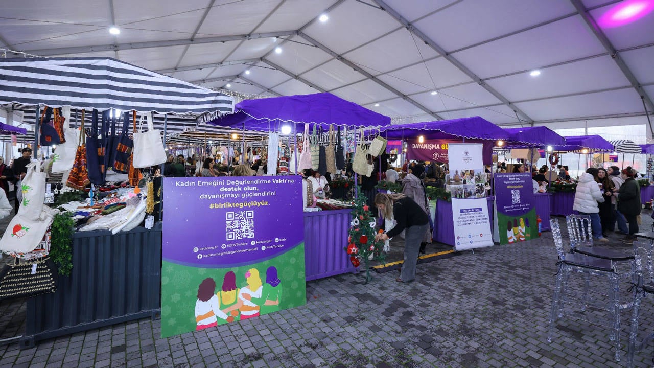 Vakıfköy Kadın Kooperatifi İstanbul Yılbaşı Şenliği'nde