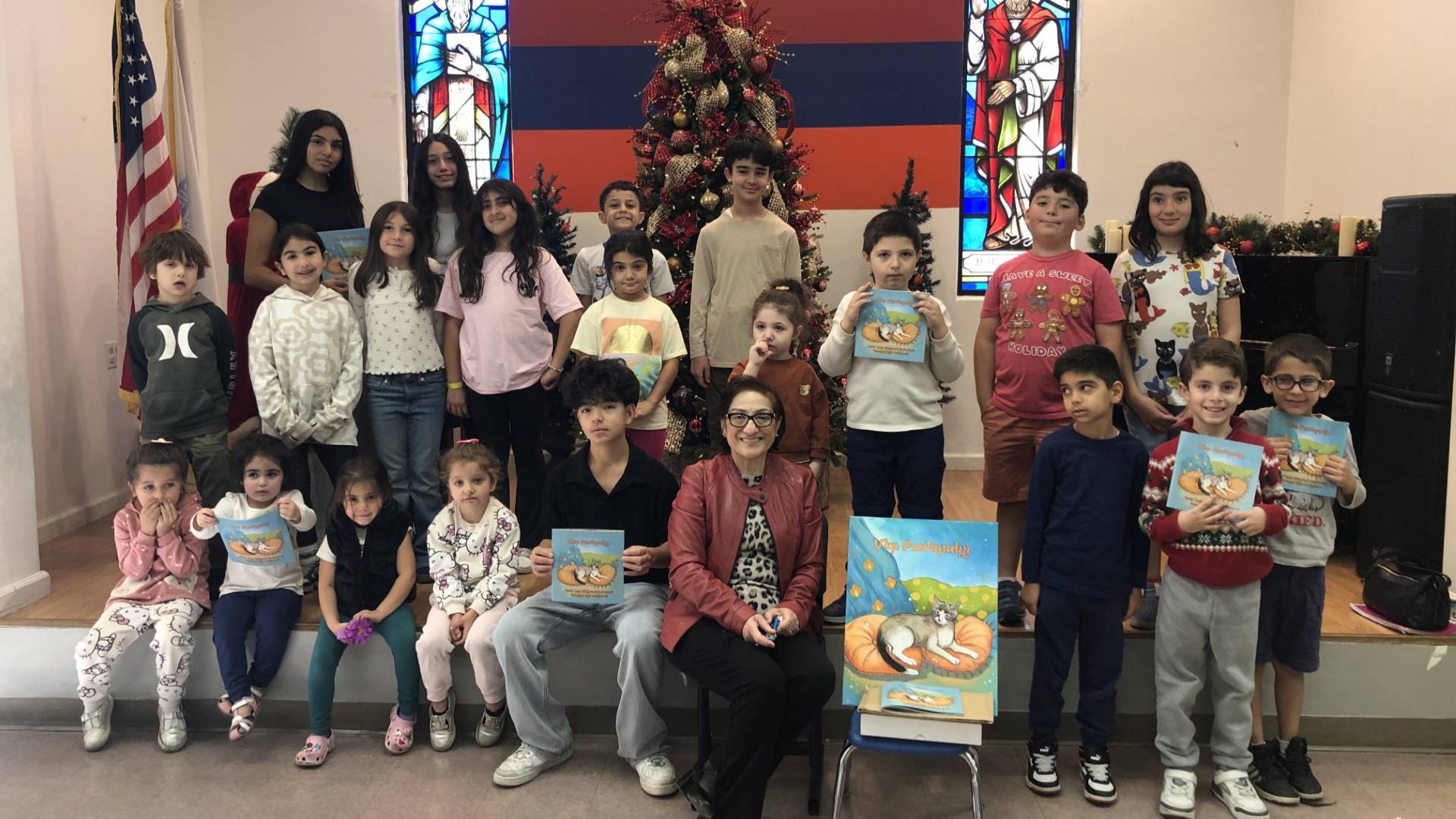 «Բամպակ» կատուն դպրոց այցելեց