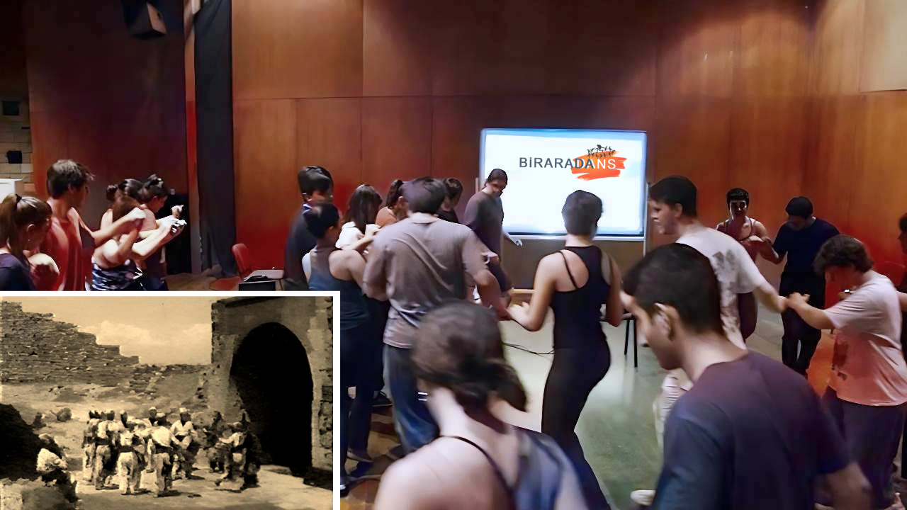 Çıplak Ayaklar Kumpanyası'nda Vasburagan dans atölyesi