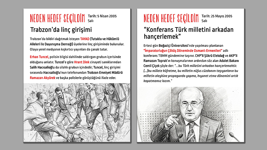 TAYAD'lılara linç, Adalet Bakanı'ndan "hançerleme" çıkışı