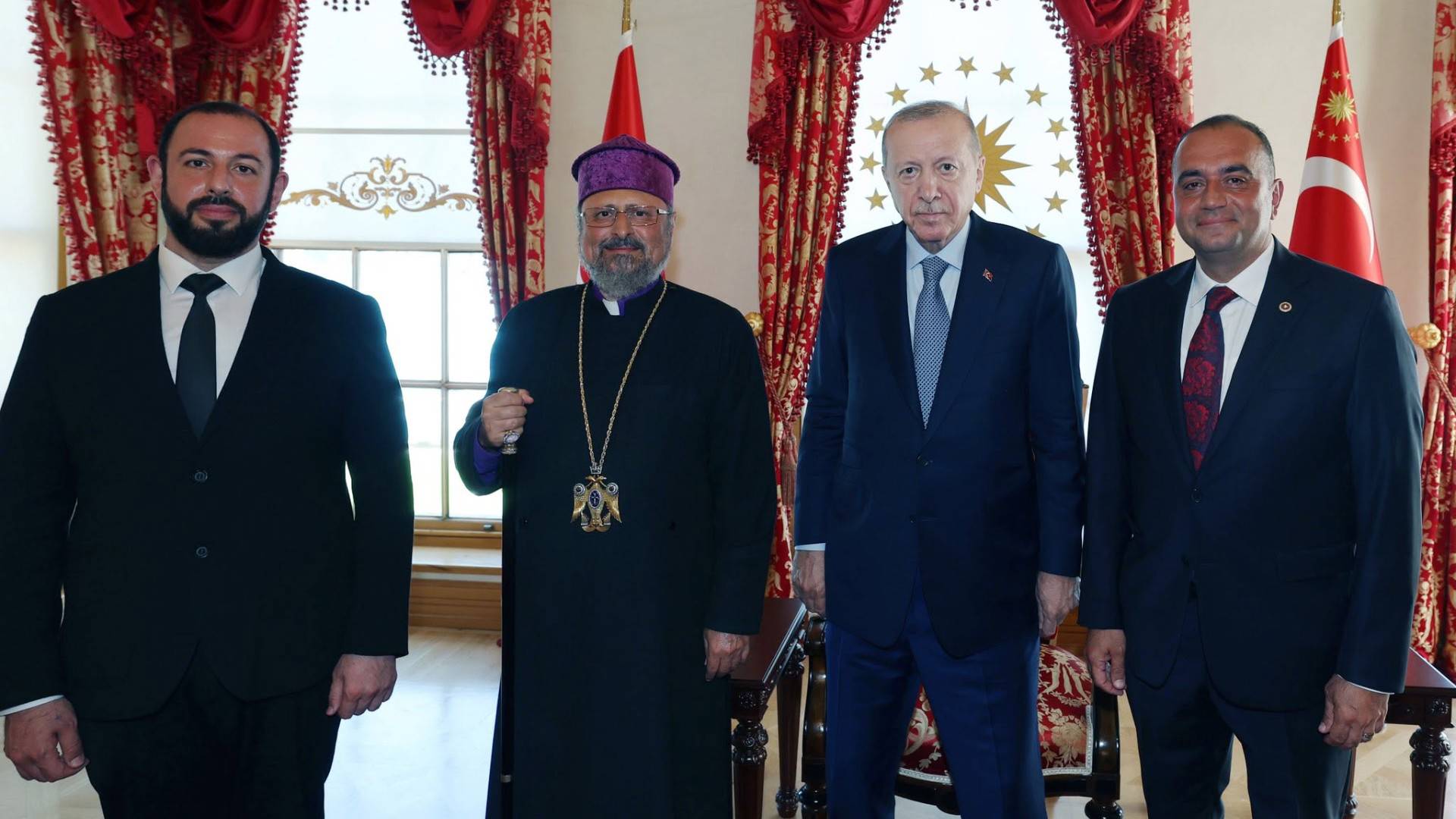 Patrik Maşalyan Cumhurbaşkanı Erdoğan ile görüştü