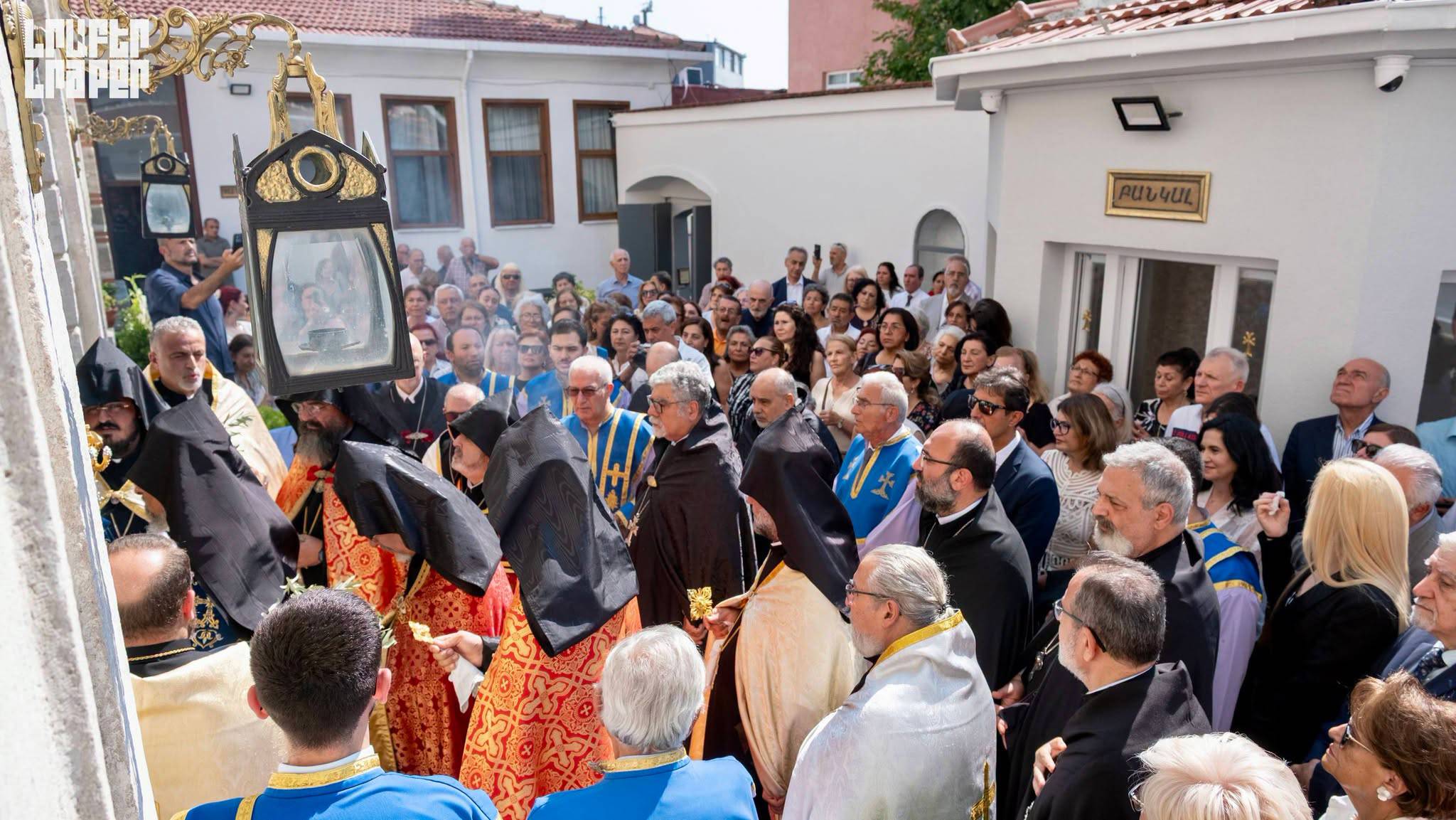 Surp Garabet Kilisesi yeniden ibadete açıldı