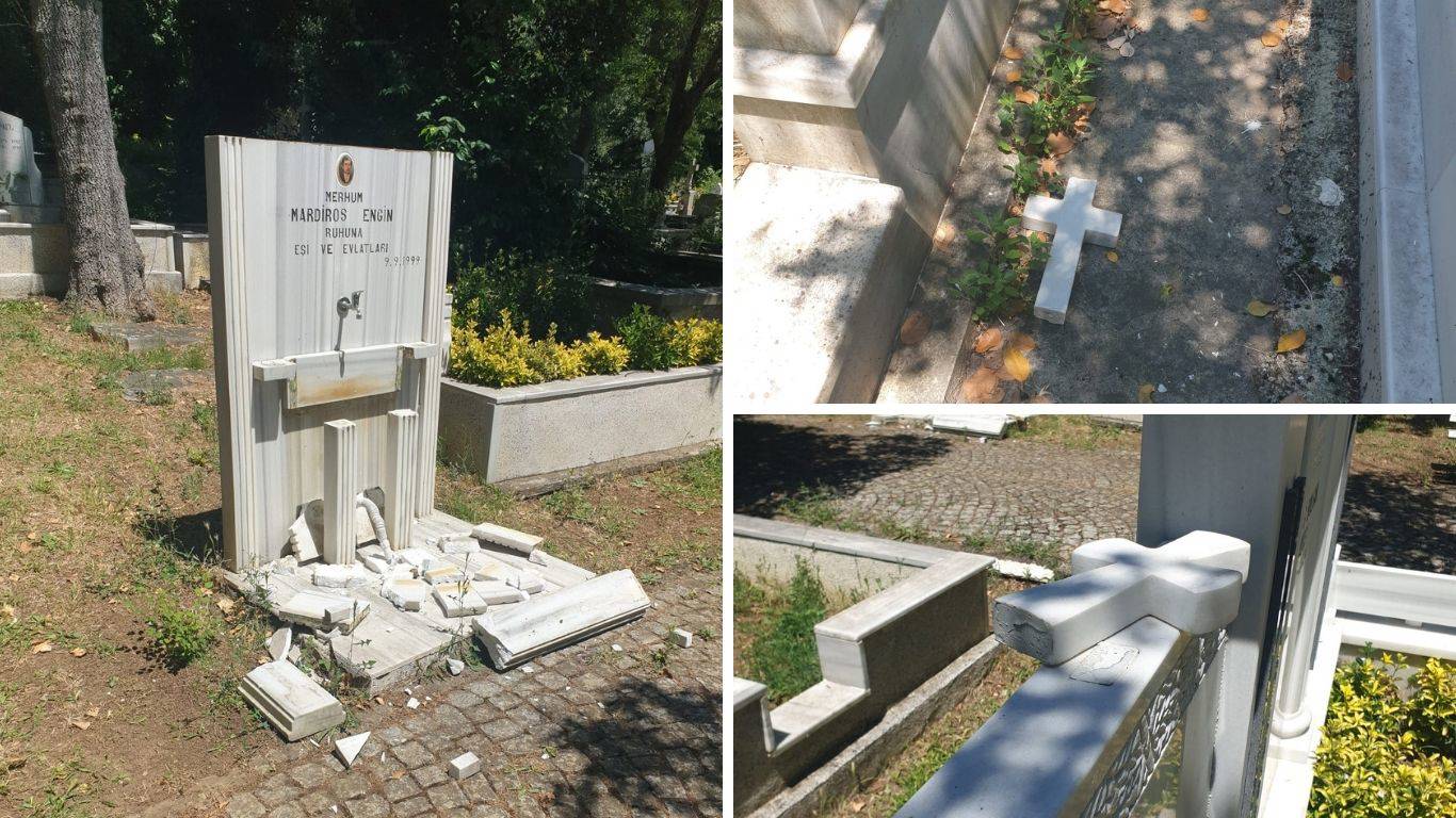 Surp Garabet Mezarlığı saldırısı: 1 gözaltı
