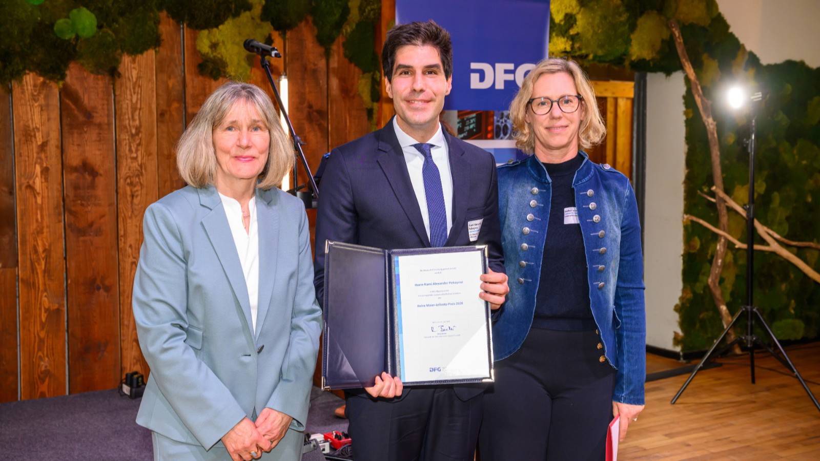 Dr. Kami Pekayvaz’a Heinz Maier-Leibnitz ödülü