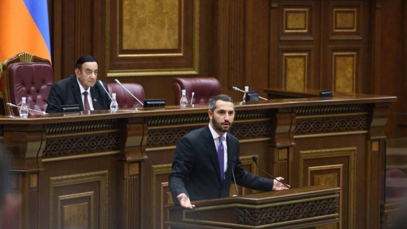 Normalleşme Özel Temsilcisi Ruben Rubinyan, Meclis Başkanı oldu