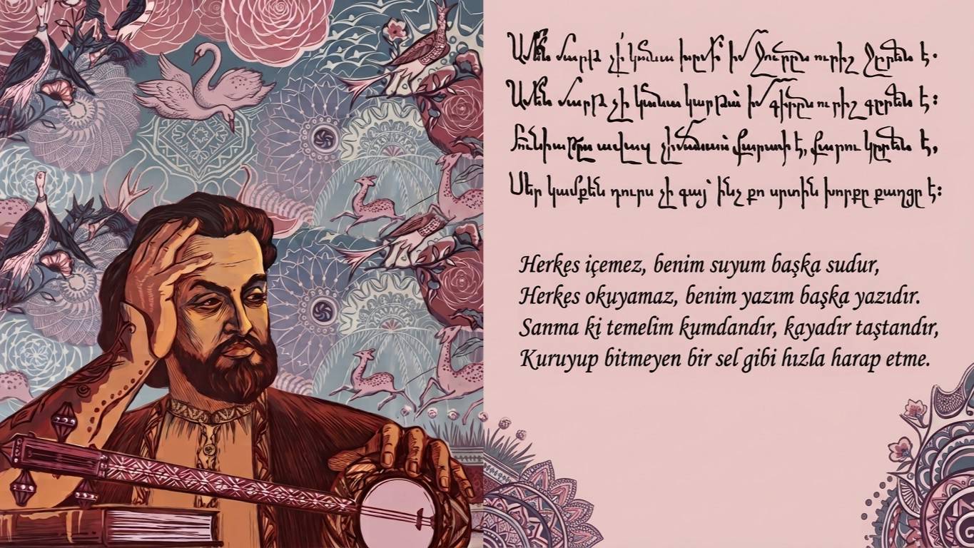 “Aşugh” Sayat Nova hakkında az bilinen gerçekler