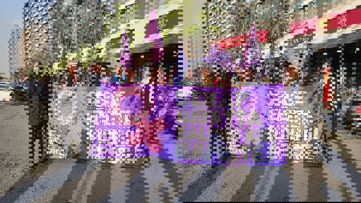 Erkek şiddeti mağduru Serap Avcı'nın karar duruşması için dayanışma çağrısı