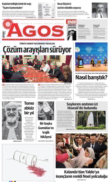 12. 12. 2025: Agos'ta bu hafta