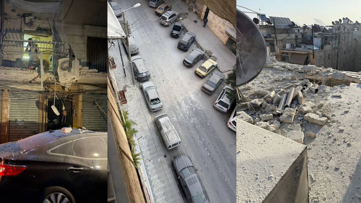 Հալէպի հայաբնակ թաղամասերու մէջ վնասներ արձանագրուած են