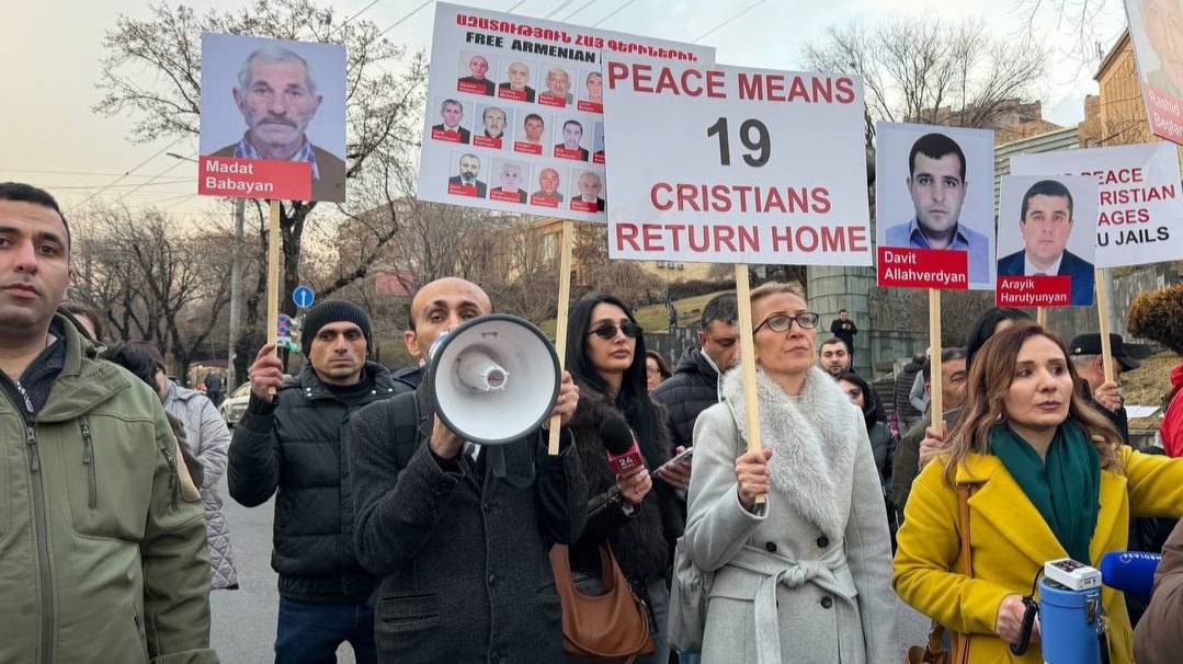 Ցուցարարներ կը պահանջեն հայ բանտարկելներուն ազատումը