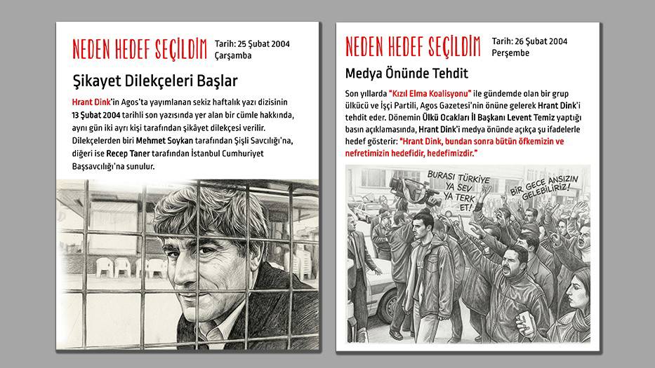 Şikayet dilekçeleri başlar, medya önünde tehdit edilir