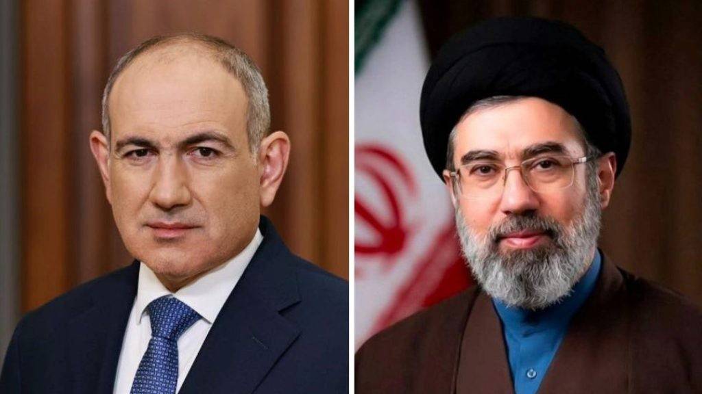 Paşinyan'dan İran'ın yeni lideri Hamaney'e tebrik mesajı
