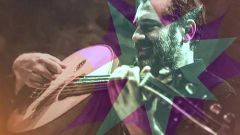 Ud virtüözü ve besteci Haig Yazdjian İstanbul'da olacak. Görsel: Yesayan Derneği