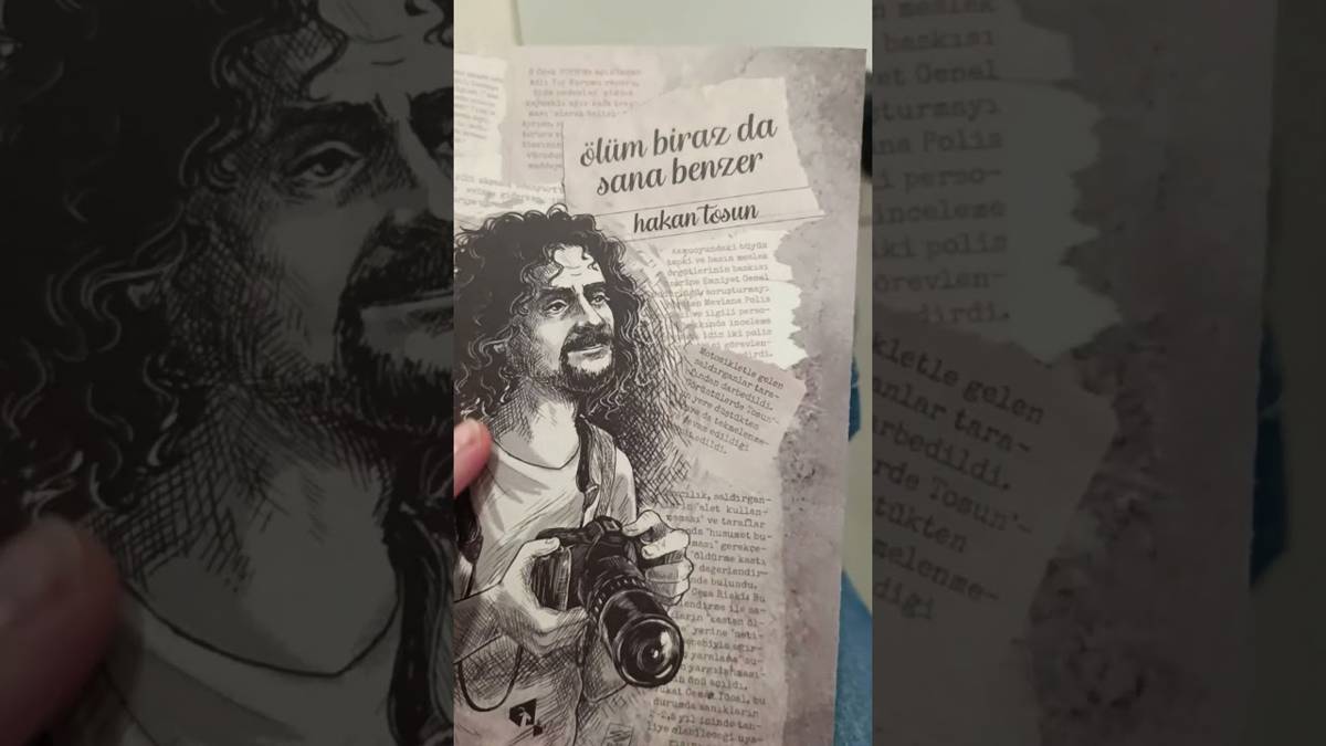 Öldürülen Hakan Tosun'un şiir kitabı basıldı