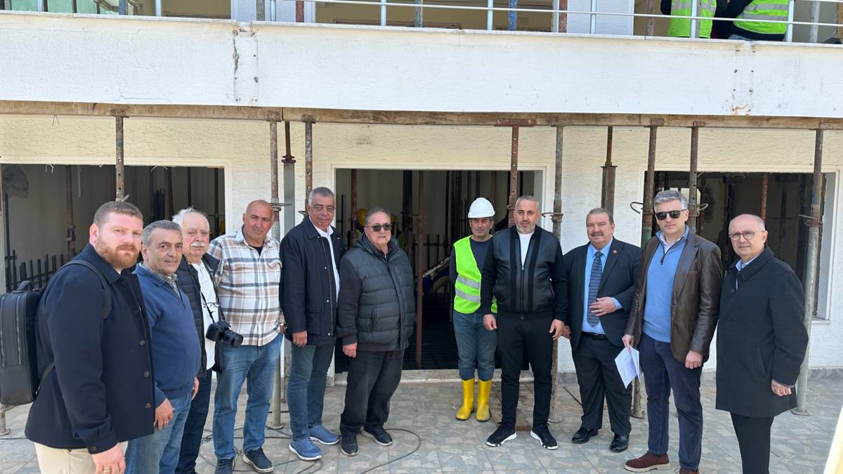 Gazturman Gayan’da güçlendirme çalışmaları başladı