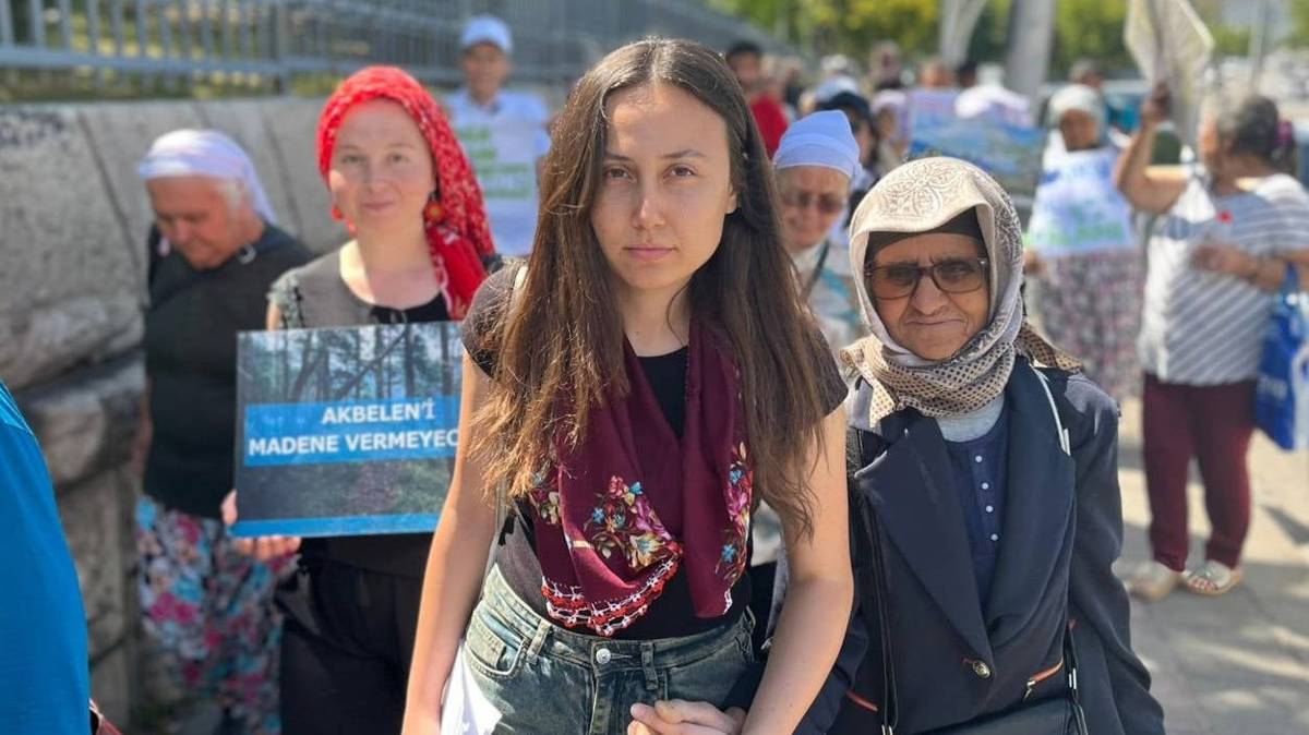 Akbelen direnişinin simge ismi Esra Işık tahliye edildi