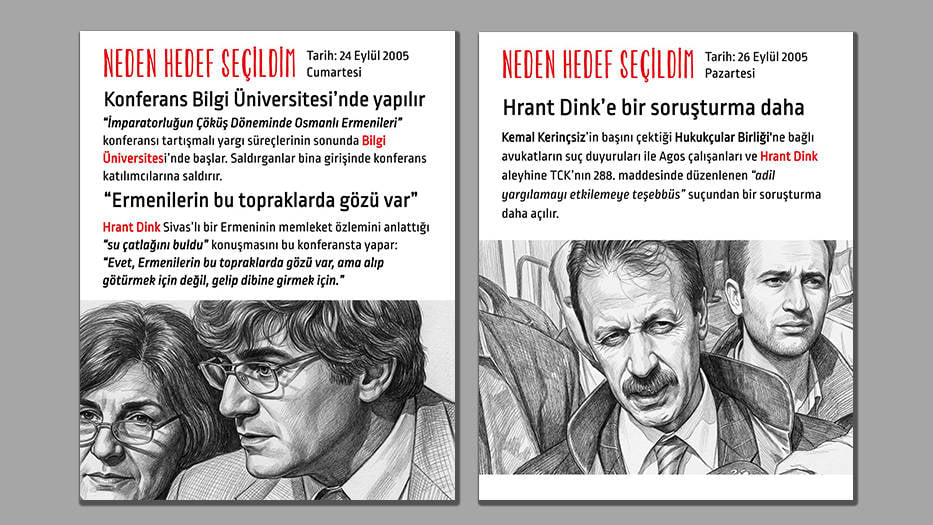 Konferans Bilgi Üniversitesi'nde, Hrant Dink'e bir soruşturma daha