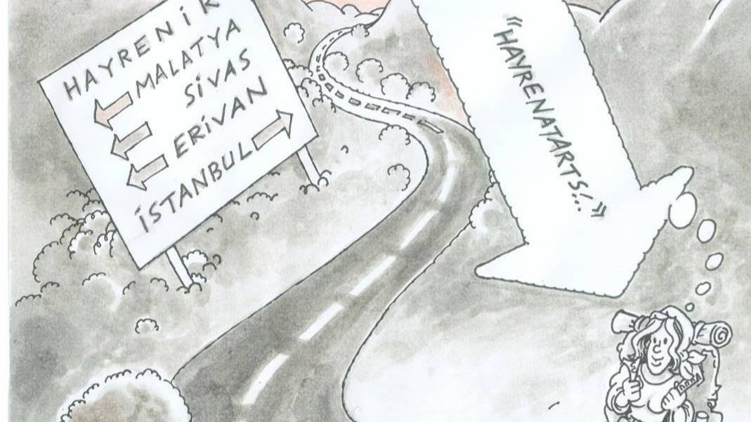 Ender Özkahraman çiziminden bir kesit