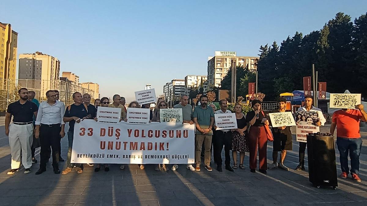 Suruç Katliamı, Beylikdüzü Anması / Fotoğraf: Nazlıcan Karakoç