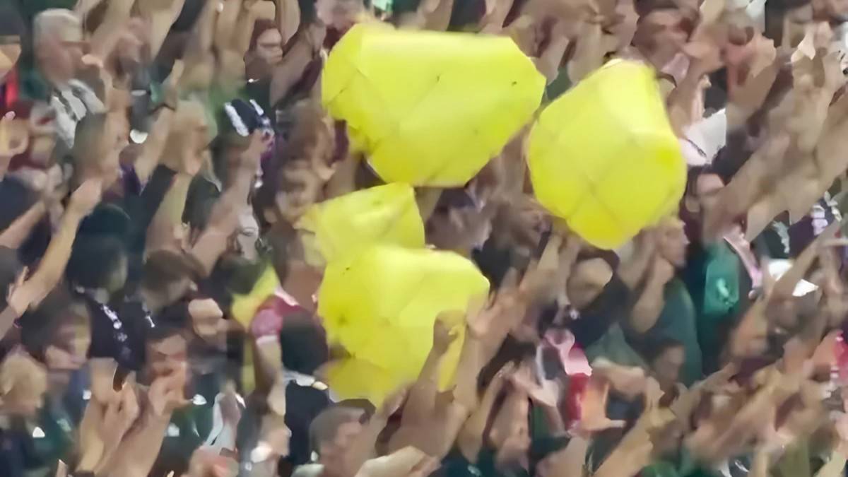 Kocaelispor-Amedspor maçında “sarı torba” gösteren 5 taraftara ev hapsi