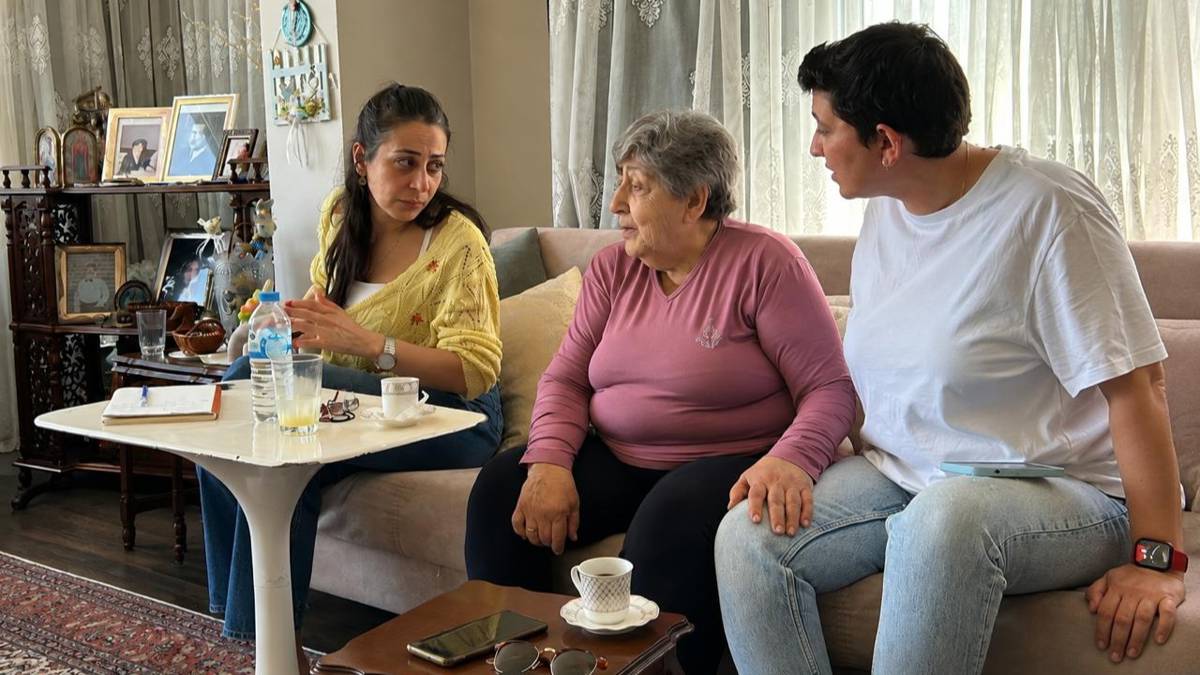 Antakya Arapçası kartları için saha çalışmasından