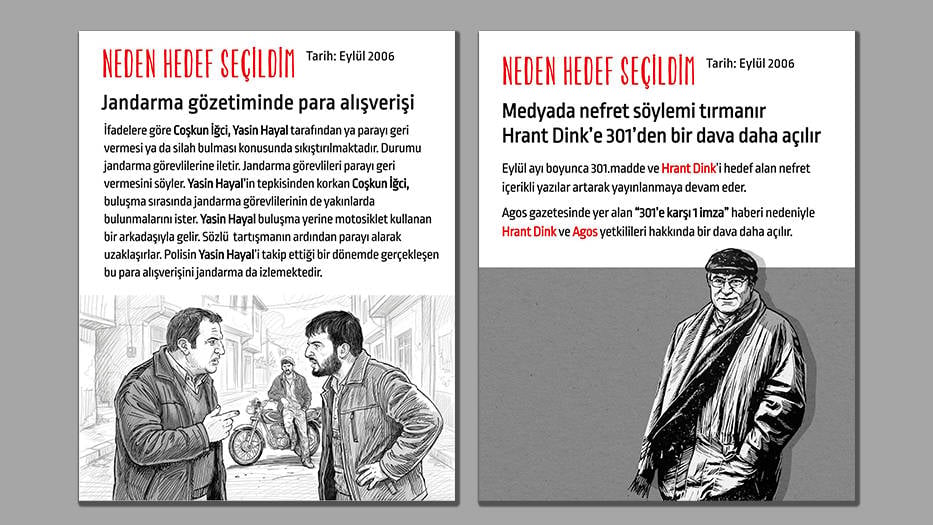 Jandarma gözetiminde para alışverişi, medyada nefret söylemi