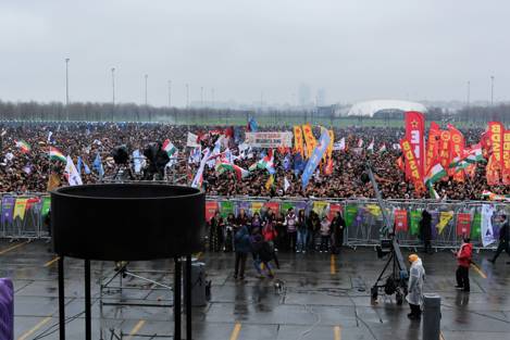 2026 İstanbul ‘Özgürlük ve Demokrasi Newrozu’ndan kareler