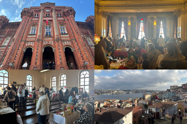 Fener Rum Lisesi kapılarını Noel Kermesi için açtı