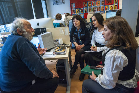 Ուրախառիթ հանդիպում երեք ակադեմականներու հետ