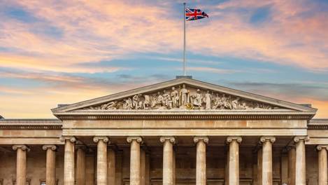British Museum sergilerinden "Filistin"i çıkardı