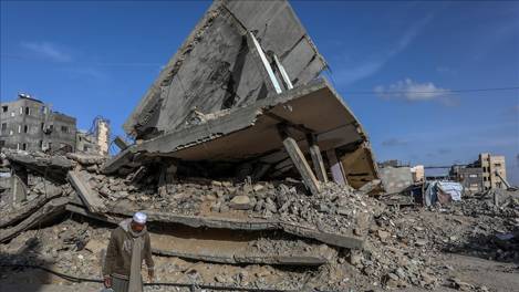 Ateşkesi ihlal eden İsrail ordusu Gazze Şeridi'ni bombalıyor