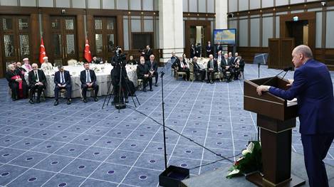Erdoğan, Hıristiyan ve Musevi temsilciler ile buluştu