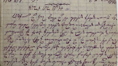 Vahan’ın Ermenice defterinden 1908 Sivas’ı