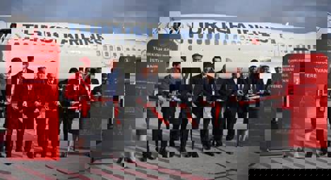 THY, Yerevan'a ilk seferini yaptı