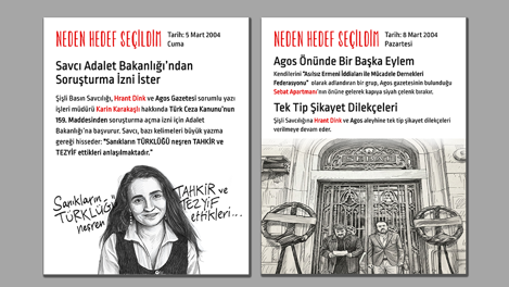 Adalet Bakanlığı'ndan soruşturma izni talebi ve Agos'un önünde bir gösteri daha