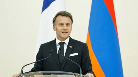 Macron, Hrant Dink'ten alıntı yaptı: "İki yakın halk, iki uzak komşu"