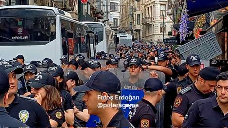 Gezi'nin 13. yılında Taksim yine ablukada