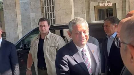 Özgür Özel başkanlığındaki CAO toplantısı TBMM'de başladı