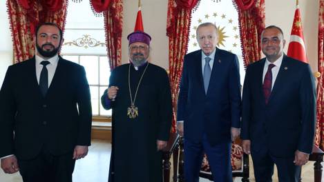 Patrik Maşalyan Cumhurbaşkanı Erdoğan ile görüştü