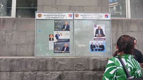 Sivil Sözleşme resmen birinci parti, Müreffeh Ermenistan meclis dışı
