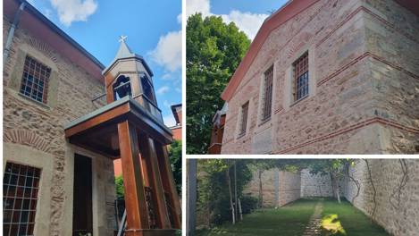 Beykoz Kilisesi’nde restorasyon tamamlanıyor