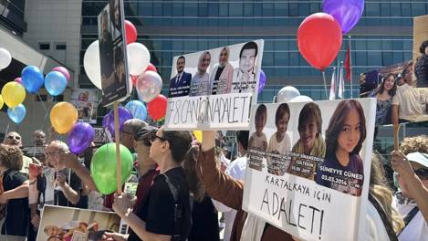 Grand Kartal Otel’de ölenler için adalet yürüyüşü