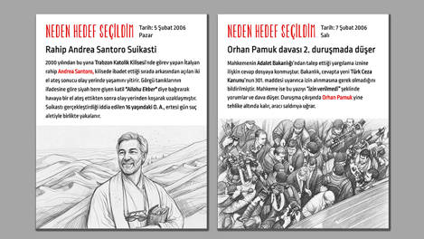 Rahip Santoro suikasti ve Orhan Pamuk'un düşen 301 davası