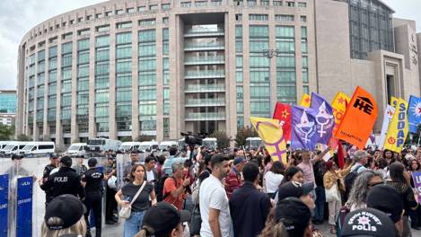 Kadınlar ve LGBTİ+’lar Çağlayan’da, gözaltılar var