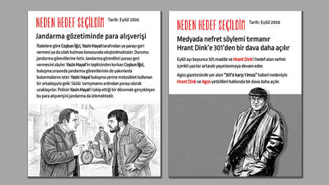 Jandarma gözetiminde para alışverişi, medyada nefret söylemi