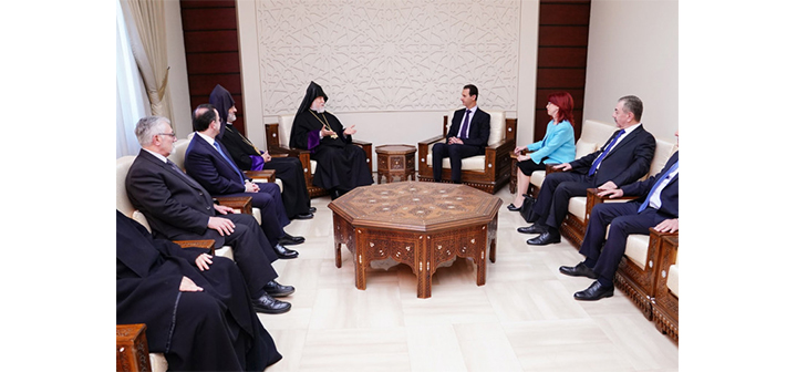 Էսատ վերադարձի կոչ կ՚ուղղէ Սուրիահայերուն