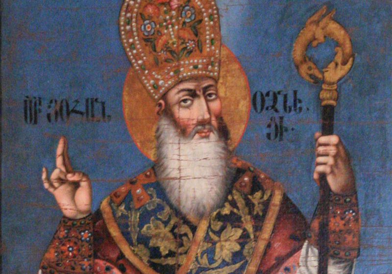 Օհան Օձնեցին, Պաղտատի խալիֆան եւ Յունաց պատրիարքը