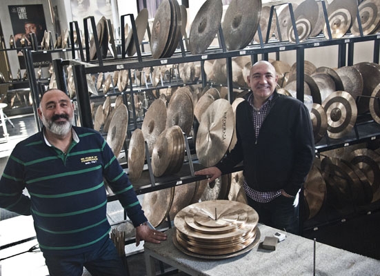 ‘We can immediately distinguish the sound of our own cymbals wherever we hear them’