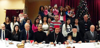 Ekümenik Patrik'ten Suriyeli sığınmacılara yılbaşı ziyareti